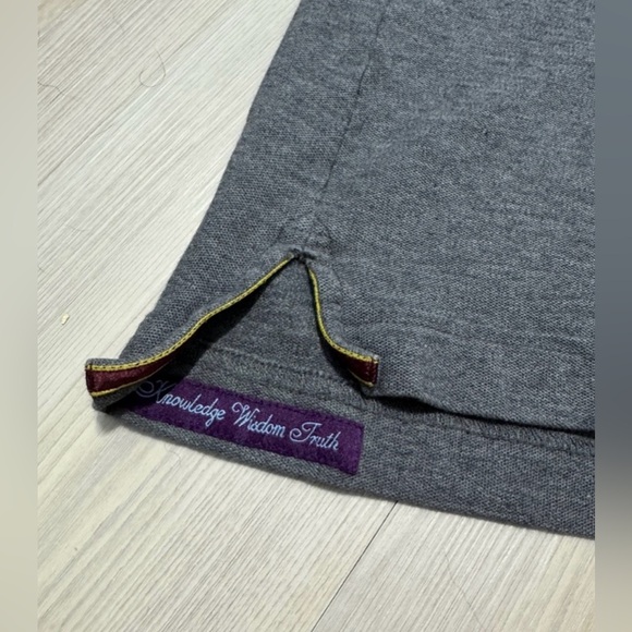 Robert Graham Men's Grey Long Sleeve Polo Polo 2XL - Picture 4 of 10